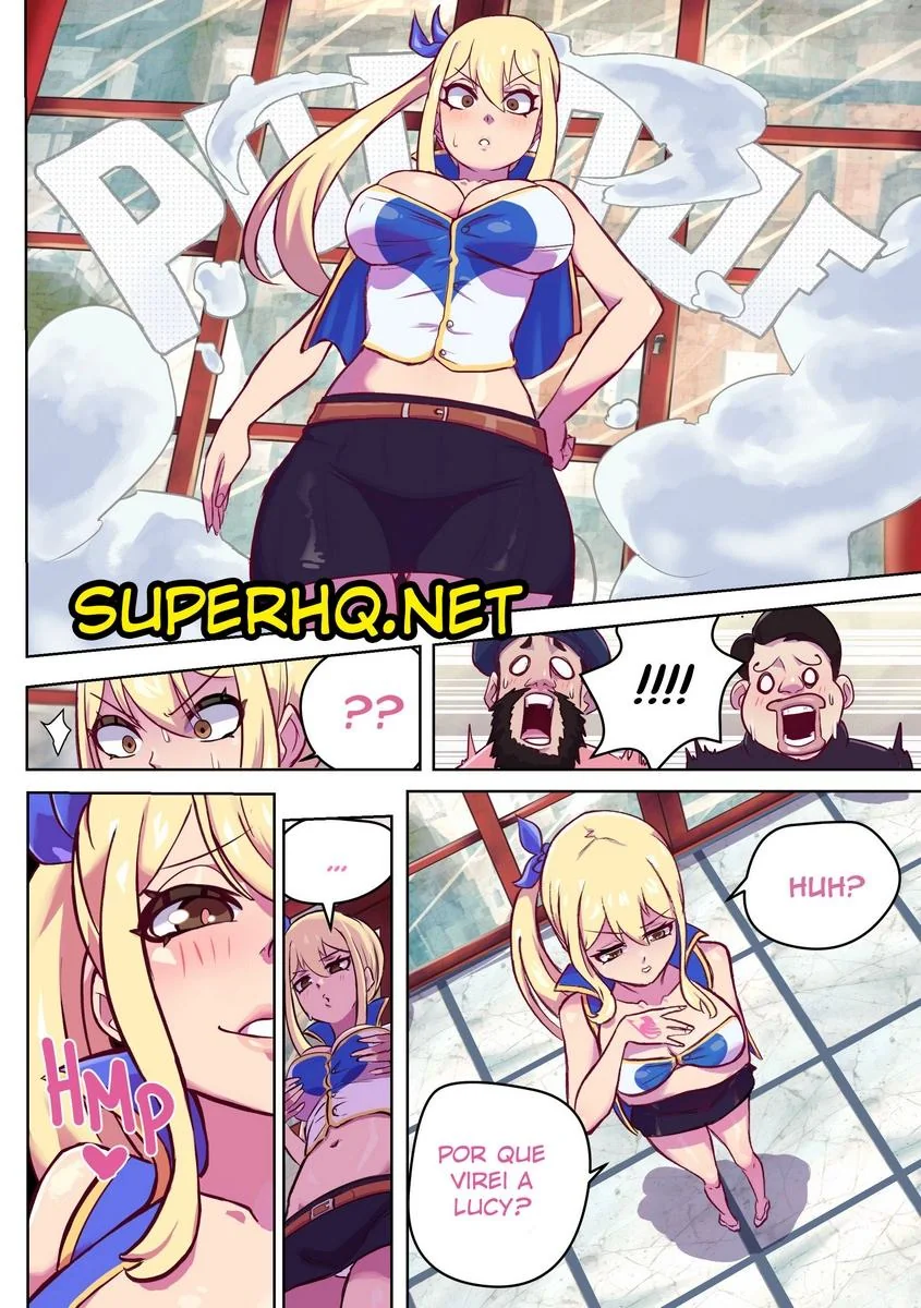 Troca de Corpos Hentai em Fairy Tail: Intensidade na Rola e Buceta em HQ Brasileiro