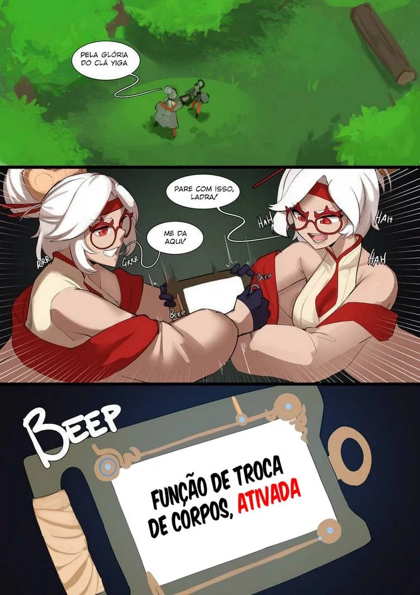 Troca de Corpos no Reino de Zelda