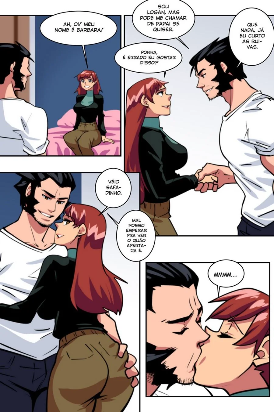 Troca de Gênero: A Tentação da Piranha de Pica em Hentai HQ Brasileiro