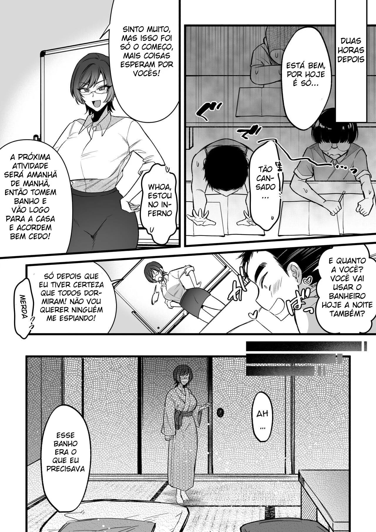 Verão Quente na Escola: Paixão e Desejo em Hentai HQ