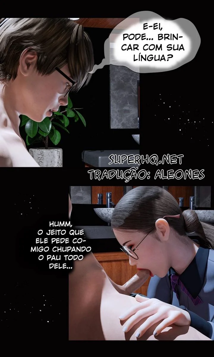 Viúva Negra e sua bucetinha apertada - Revelações no Hentai 3D em HQ Brasileiro