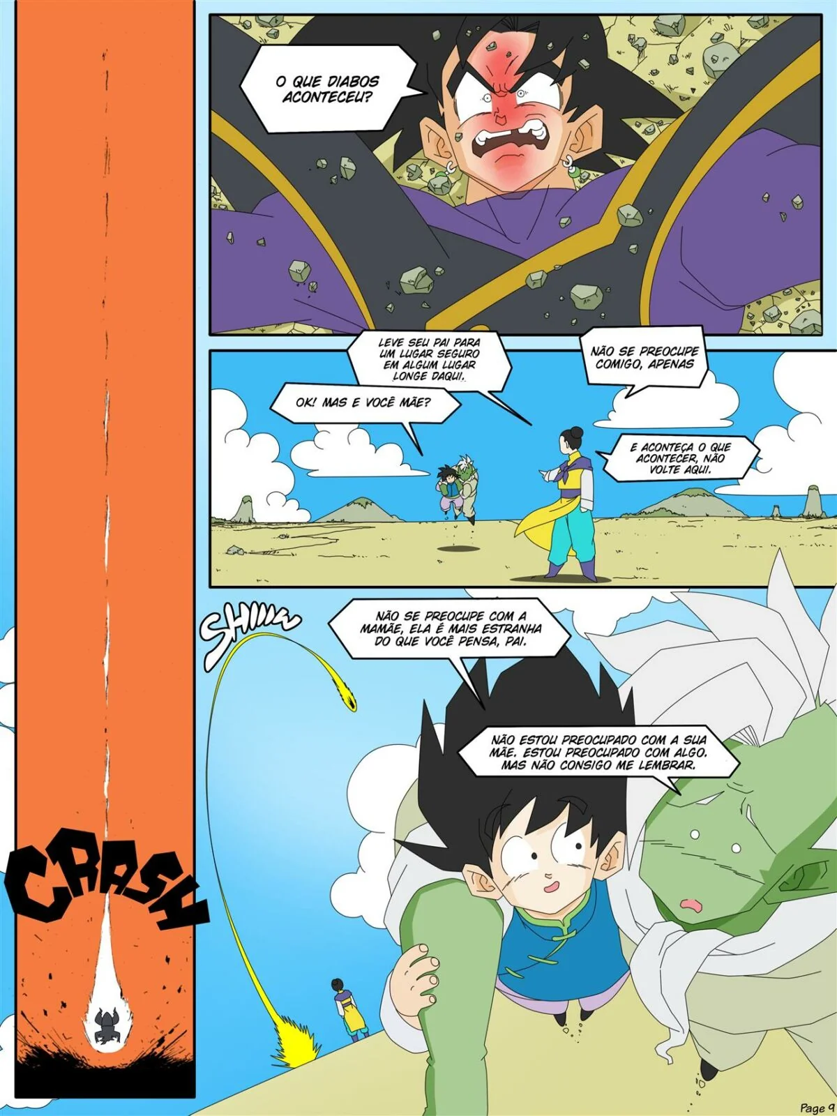 Zamasu e a Pica de Goku na Buceta da Chichi – Dragon Ball Super Hentai em HQ Brasileiro