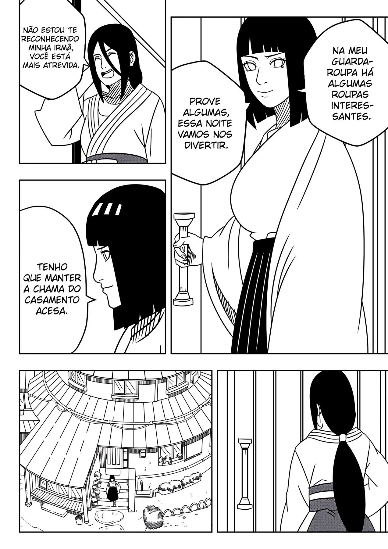 Zetsus Tarados Invadem a Vila Oculta da Folha para Foder as Ninjas em Hentai HQ Brasileiro