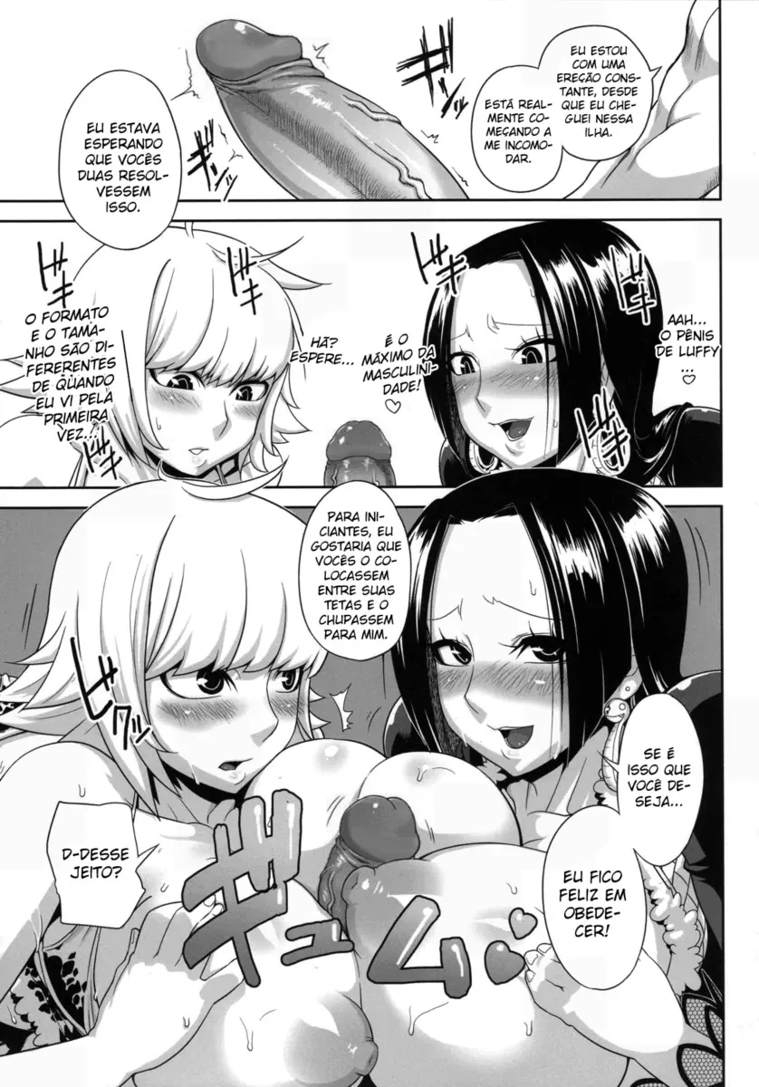 Zoro Metendo a Rola na Perona em Hentai HQ Brasileiro